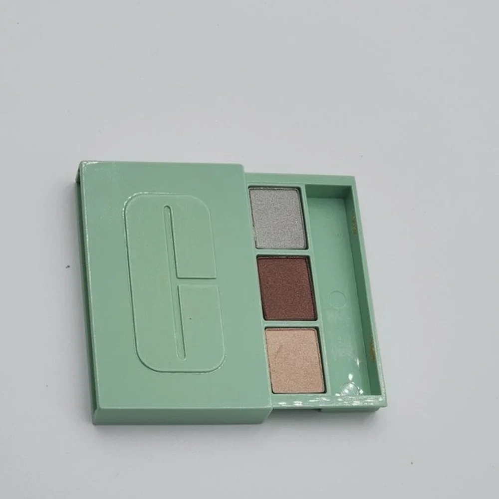 Vintage Clinique High Impact Eye Shadow Trio 02 Like Mink And 06 Serenity New